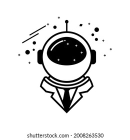 Modern Vector of Astronaut Medic