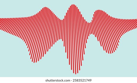 A modern vector background with abstract digital visuals displayed a colourful equalizer, while sound wave pattern elements flowed in harmony, adding depth to the design.

