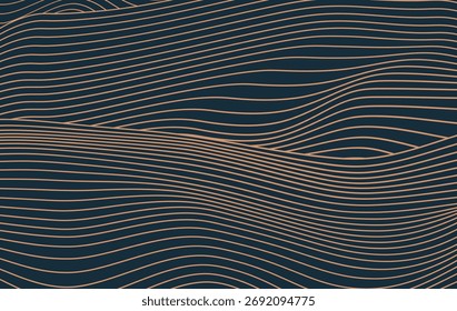 modern vector background abstract waves wavy line pattern