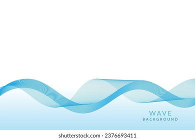 Fondo vectorial moderno con líneas onduladas azules.