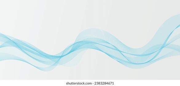 Fondo vectorial moderno con líneas onduladas azules.
