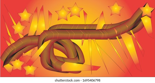 Modern vector background design with gradient colors
