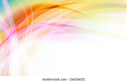modern vector background into corner