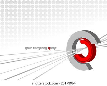 modern vector background with logo for your company presentation