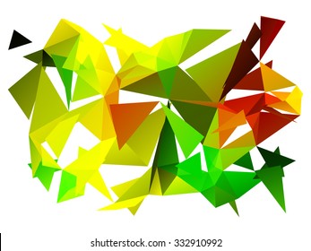 Modern vector background. Polygonal art. Abstract backtop. Web design background.