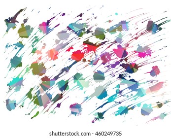 Modern vector background. Polygonal art. Abstract backtop. Abstract emotional art. 
