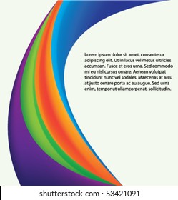 Modern vector background for presentation