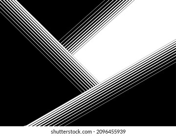 Moderner Vektorhintergrund mit einem sanften Übergang von dünnen parallelen Linien. Vektorgrafik