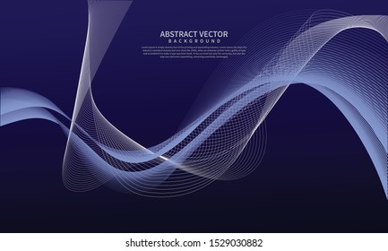 Modern vector Background template. Colorful banner template, Vector abstract colored line art background