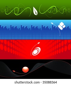 Modern vector backgrounds
