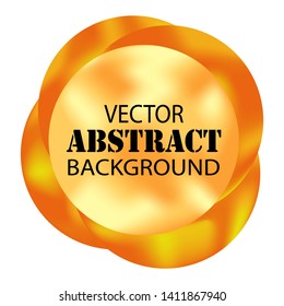 Modern vector banner. Circles abstract background. Vector illustration EPS10