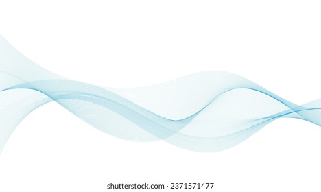 Moderne Vektorbanner-Vorlage mit blauen Linien