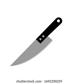 Schwarze Dagger-Symbol der modernen Vektorillustration