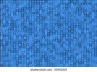 Modern vector blue pattern