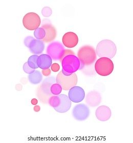 Modern vector bokeh pattern, great design for any purposes. Color glow.