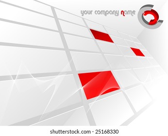 modern vector business background with logo