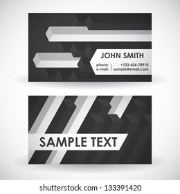 Modern Vector Business Card Design