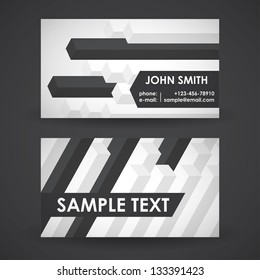 Modern Vector Business Card Design