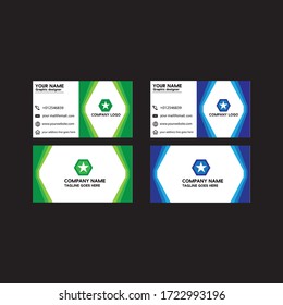 Modern vector business card design