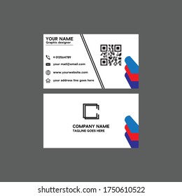 Modern vector business card design