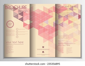 Modern vector business card design , flyer template