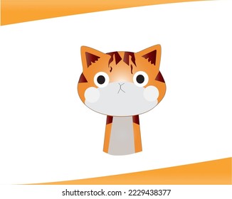 Modern vector cartoon design template 