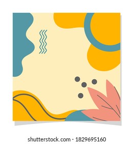 Modern vector collage backgrounds, pastel colors, good for your business website, prints, social media template promotions, invitations, book covers, etc.