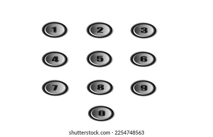 Moderno teclado de cola vectorial Icono de teclado de ilustración