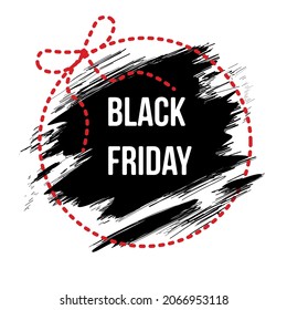 Modern Vector Design of Black Friday Super Sale Labels. Black Friday Sale Black Tag Round banners Advertising Templates Vector Design Elements Illustration. November New Year Marketing Big Discount.