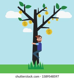 modern vector design business target concept