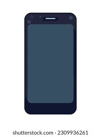 Modernes Vektordesign eines Smartphone-Symbols einzeln