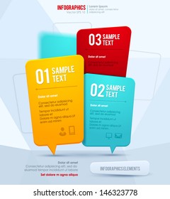 Modern vector design template