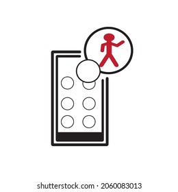 Modern vector design that is minimalist and cool. It is suitable for social media, web icons, internet ads, and others. vector icon