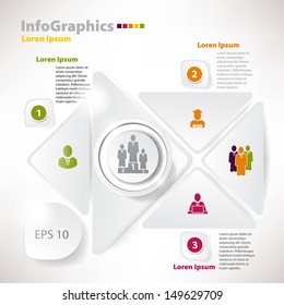 Modern vector elements for infographics for business design