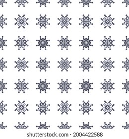 modern vector flower pattern shape