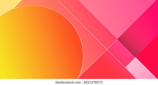Modern vector geometric abstract background for wallpaper, business brochure cover, list, page, book, card, banner, sheet, album, art template design.
