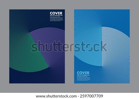 Modern vector geometric abstract background featuring an infinity symbol design and halftone dot pattern combining two colors together. For cover, digital artwork, posters.