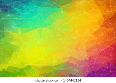Modern vector geometric background. Polygonal art. Web design background