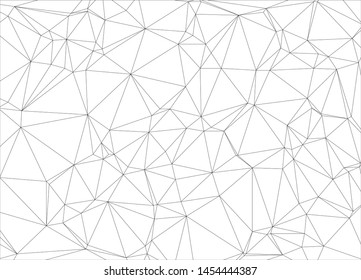 Modern vector geometric background. Polygonal art. Web design background