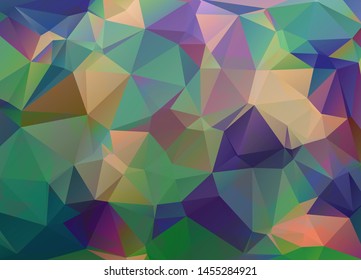 Modern vector geometric background. Polygonal art. Web design background