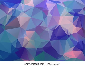 Modern vector geometric background. Polygonal art. Web design background