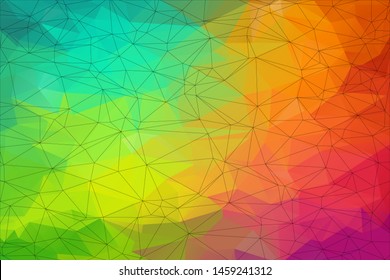 Modern vector geometric background. Polygonal art. Web design background
