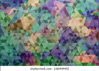 Modern vector geometric background. Polygonal art. Web design background 