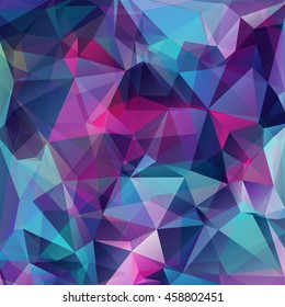 Modern vector geometric background. Polygonal art. Abstract backtop. Web design background. 