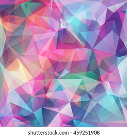 Modern vector geometric background. Polygonal art. Abstract backtop. Web design background. 