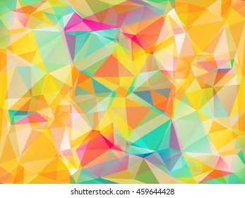 Modern vector geometric background. Polygonal art. Abstract backtop. Web design background. 