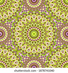 Modern vector geometric seamless pattern. Chintz print ornament. Arabian rug seamless pattern. Geometric tribal background.