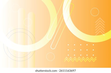 Modern Vector Geometric Shapes with Color Gradient Background – Abstract Seamless Pattern for Design
