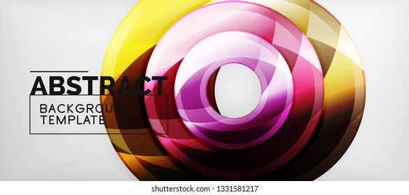 Fondo abstracto geométrico vectorial moderno