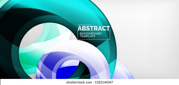 Modern vector geometrical abstract background